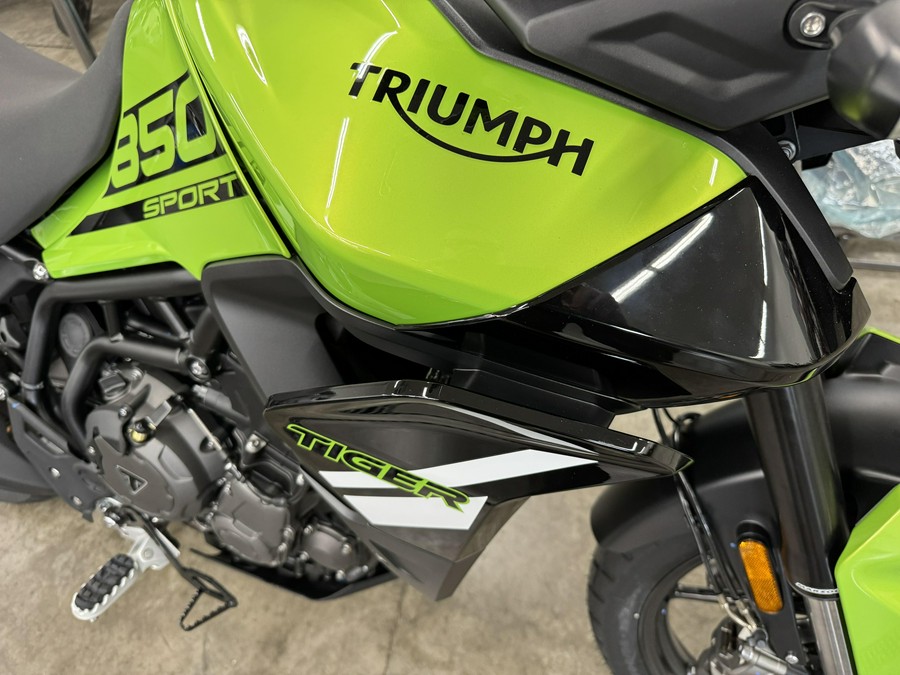 2025 Triumph TIGER 850 SPORT Roulette Green