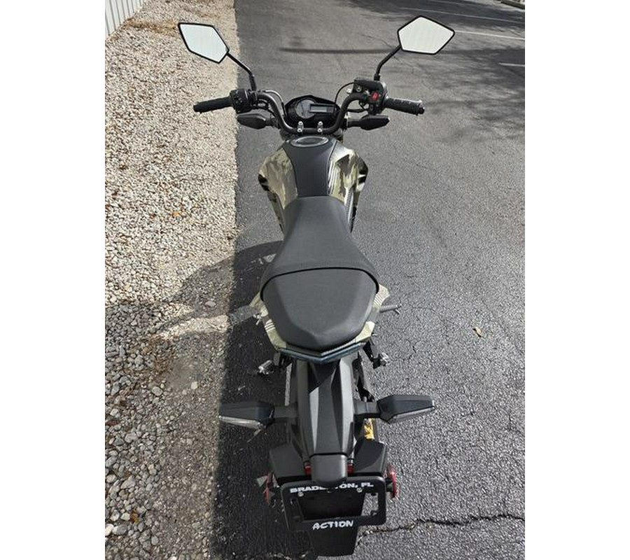 2025 Kawasaki Z125 PRO Cypher Camo Beige