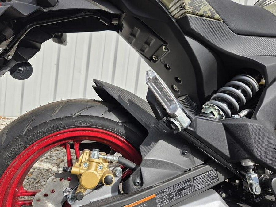 2025 Kawasaki Z125 PRO Cypher Camo Beige