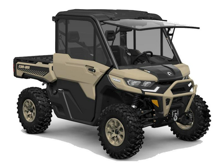 2025 Can-Am® Defender Limited HD10 Desert Tan & Stealth Black