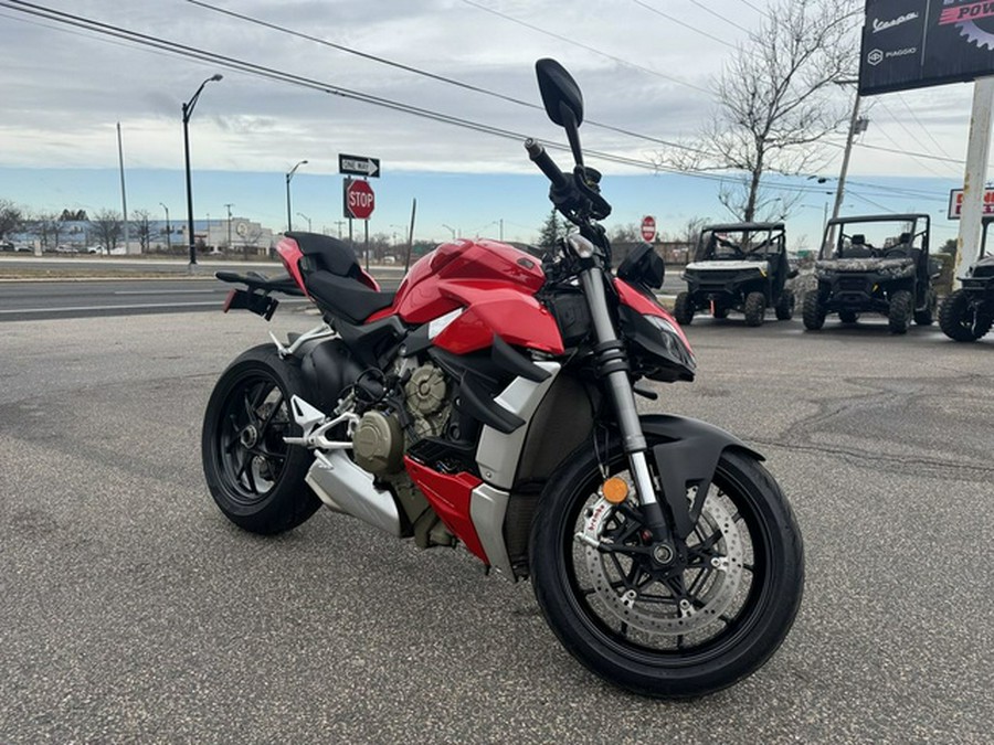 2022 DUCATI Streetfighter V4 Ducati Red