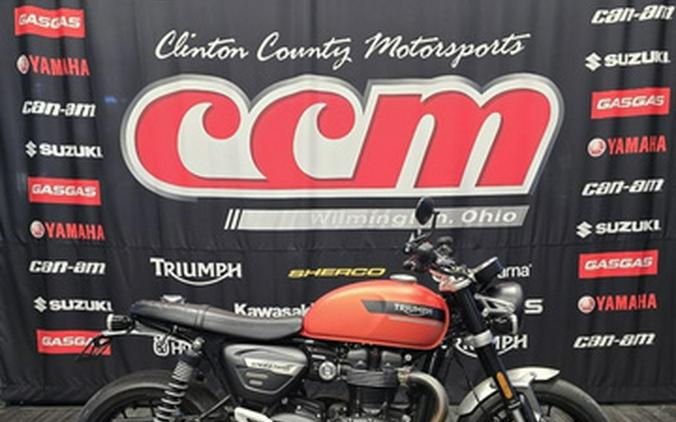 2023 Triumph Speed Twin 1200 Jet Black