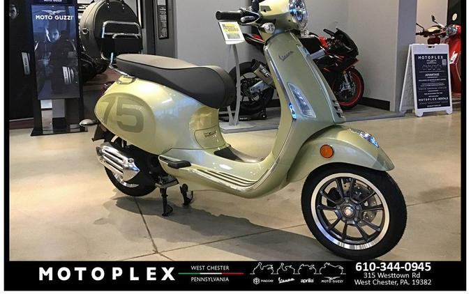 2021 Vespa Primavera 50 75th