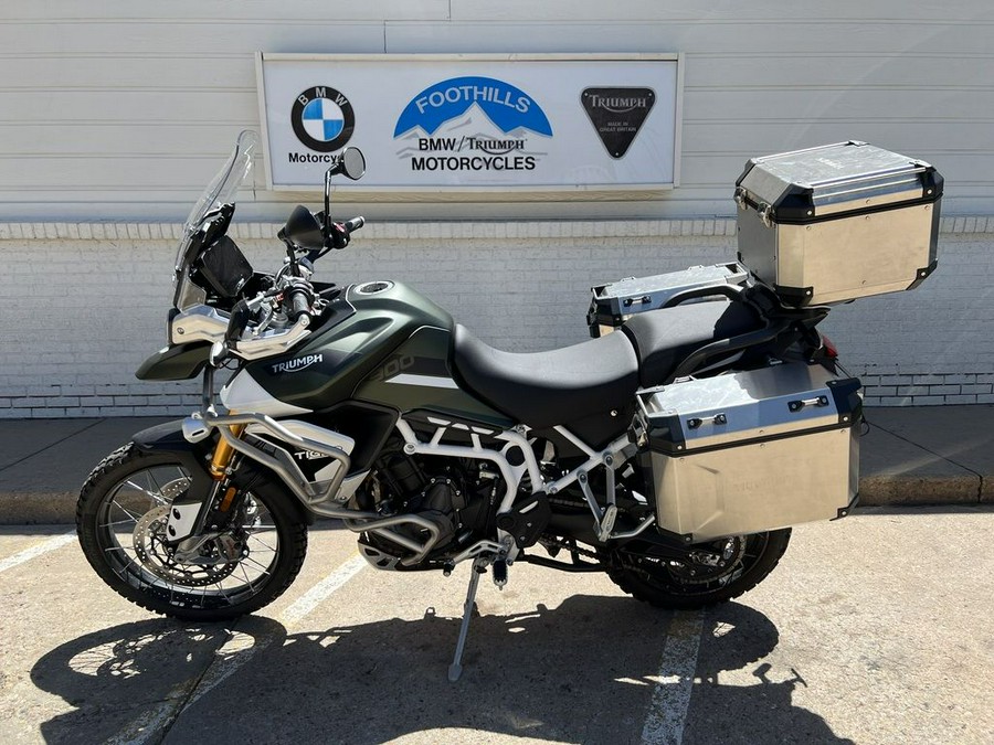 2023 Triumph Tiger 900 Rally Pro Matte Khaki Green