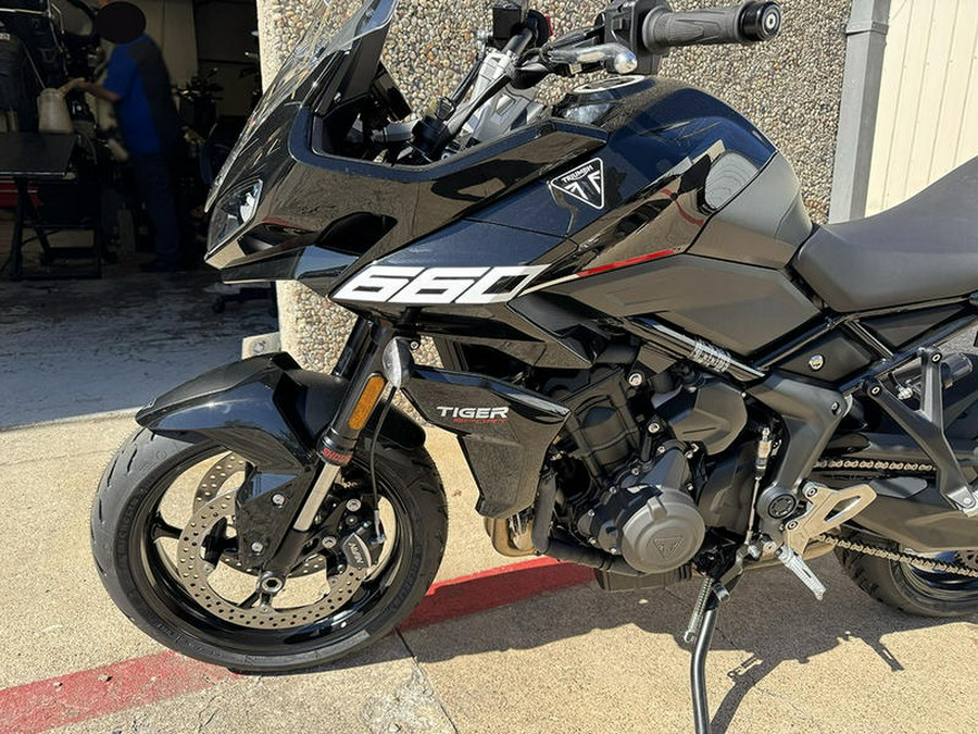 2025 Triumph Tiger Sport 660 Sapphire Black
