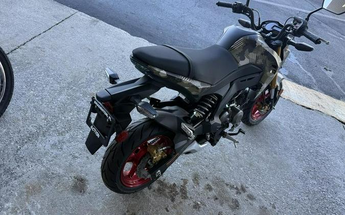 2025 Kawasaki Z125 PRO Cypher Camo Beige