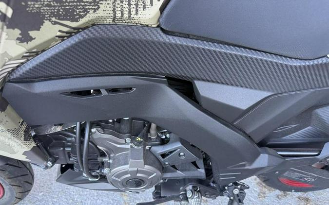 2025 Kawasaki Z125 PRO Cypher Camo Beige