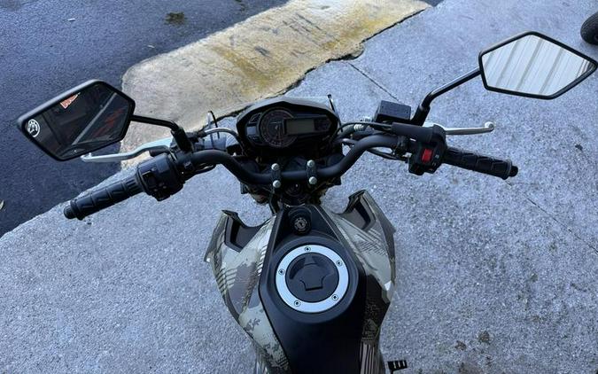 2025 Kawasaki Z125 PRO Cypher Camo Beige