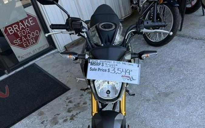 2025 Kawasaki Z125 PRO Cypher Camo Beige