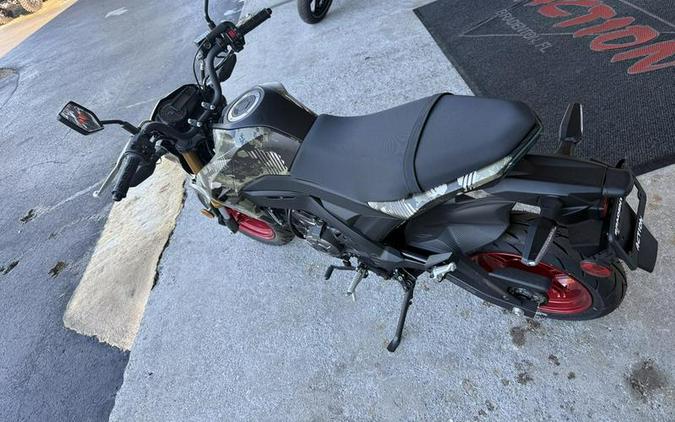 2025 Kawasaki Z125 PRO Cypher Camo Beige