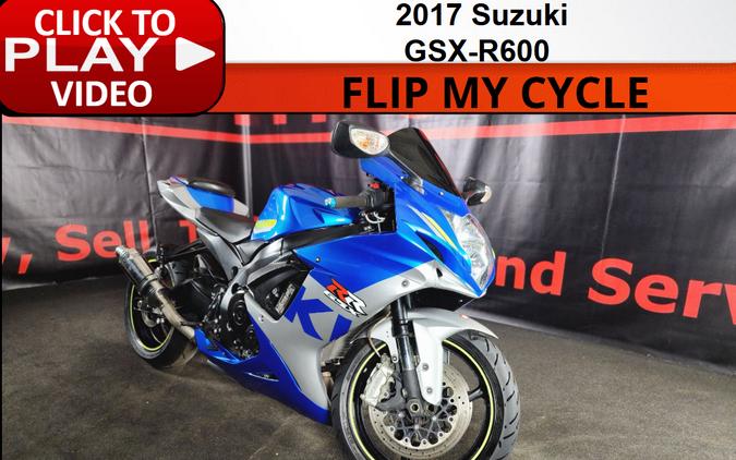 2017 SUZUKI GSX-R600 - F100095