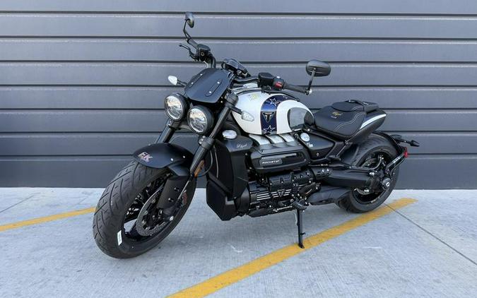 2025 Triumph Rocket 3 R Evel Knievel Edition Chrome/Pure White