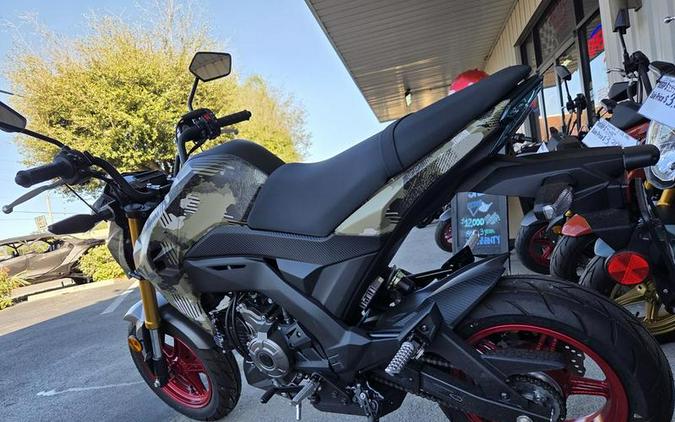2025 Kawasaki Z125 PRO Cypher Camo Beige