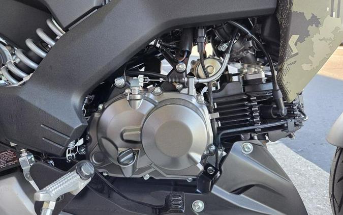 2025 Kawasaki Z125 PRO Cypher Camo Beige