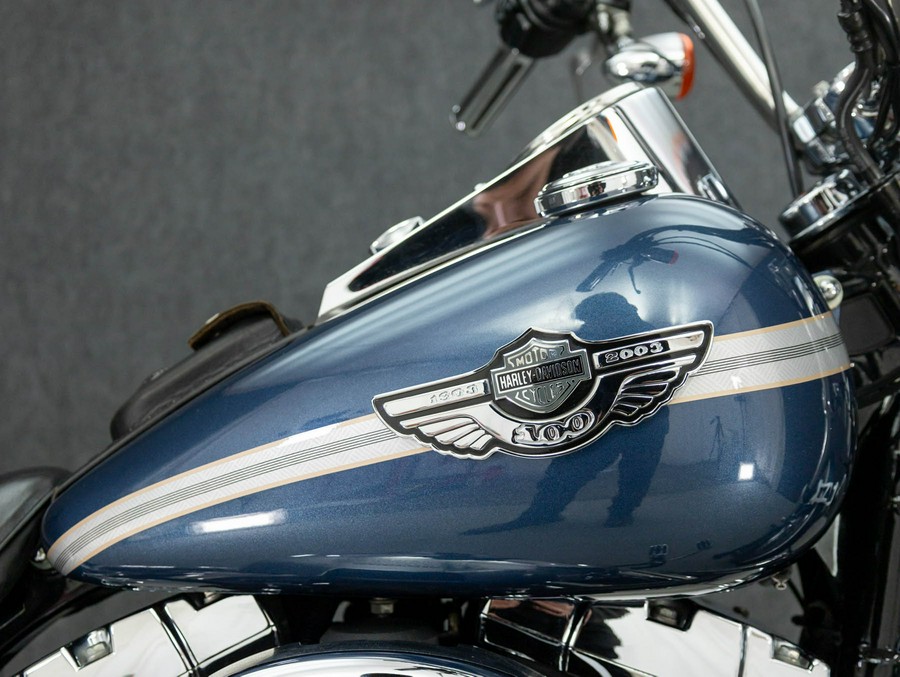 2003 HARLEY DAVIDSON FXDWG DYNA WIDE GLIDE 100TH ANNIVERSARY