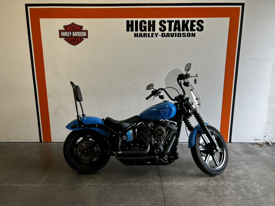 2022 Harley-Davidson Street Bob 114 Fastback Blue FXBBS