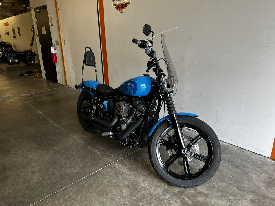 2022 Harley-Davidson Street Bob 114 Fastback Blue FXBBS