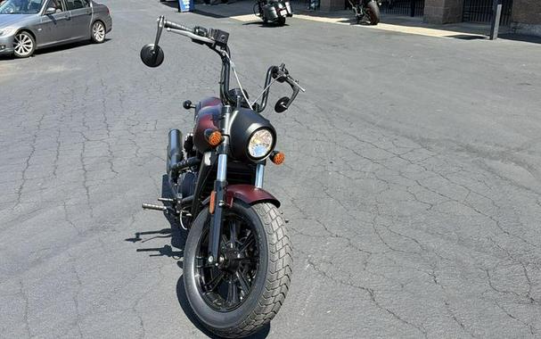 2022 Indian Motorcycle® Scout® Bobber ABS Maroon Metallic Smoke