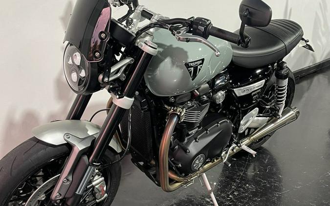 2022 Triumph Speed Twin Matt Storm Grey