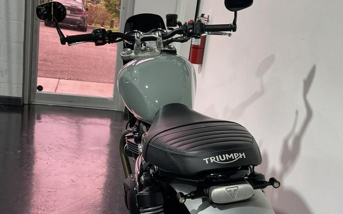 2022 Triumph Speed Twin Matt Storm Grey