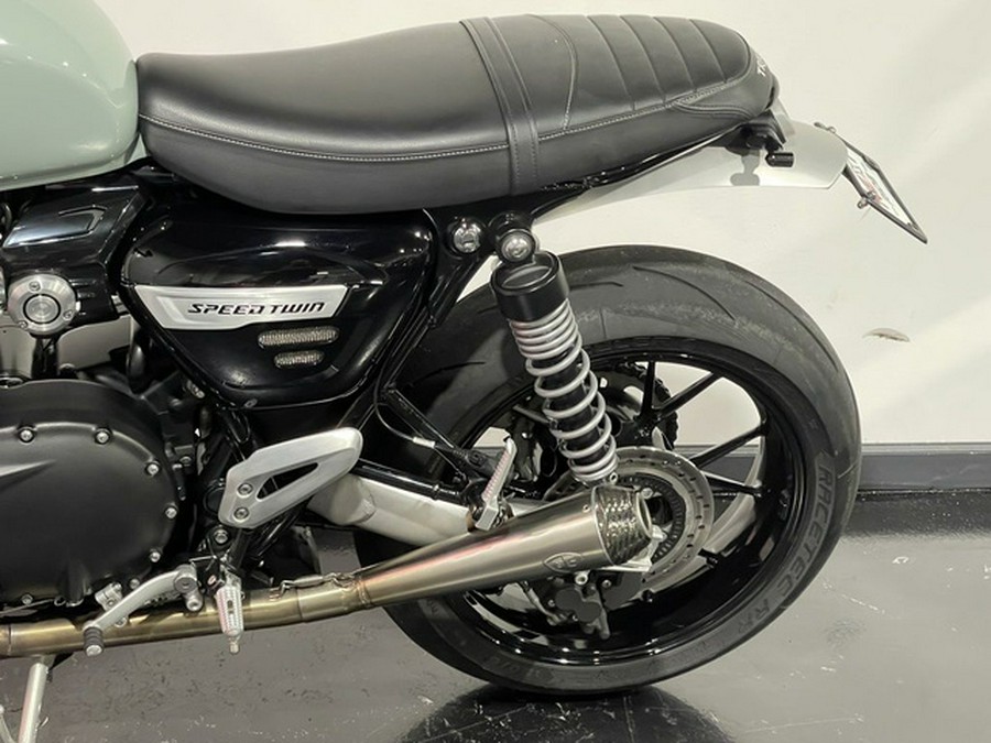 2022 Triumph Speed Twin Matt Storm Grey