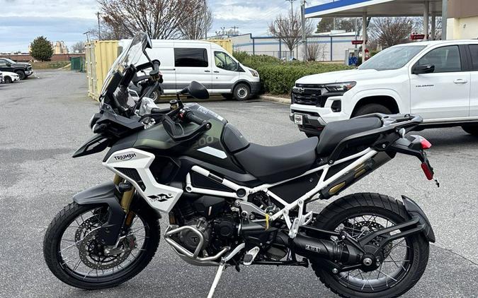 2025 Triumph Tiger 1200 Rally Pro Matt Khaki Green