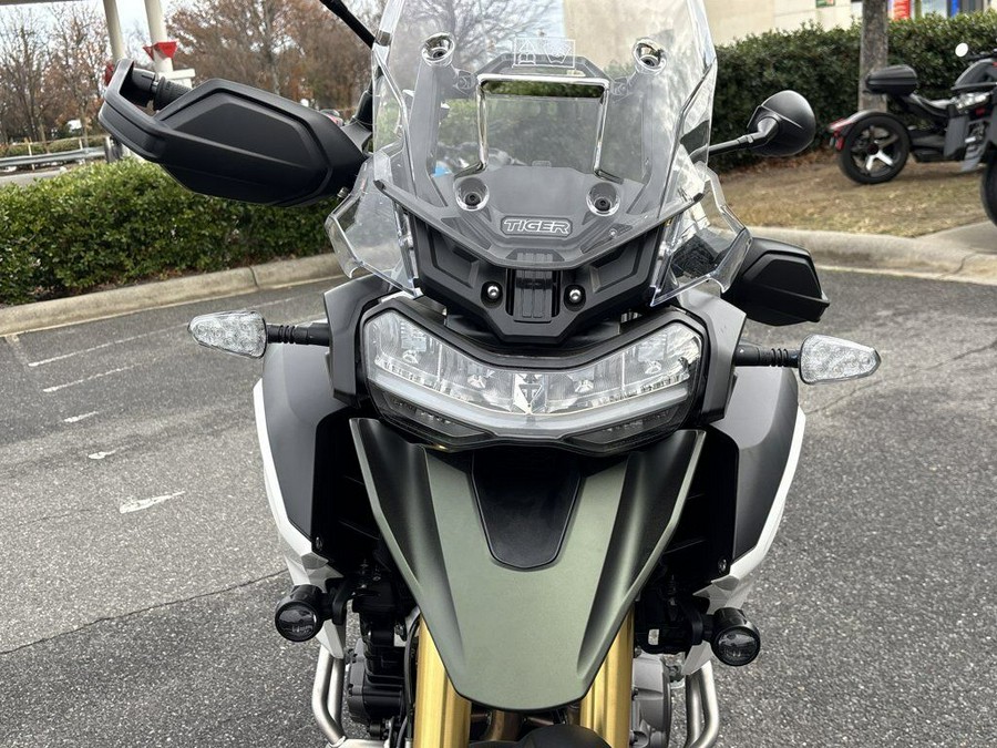 2025 Triumph Tiger 1200 Rally Pro Matt Khaki Green