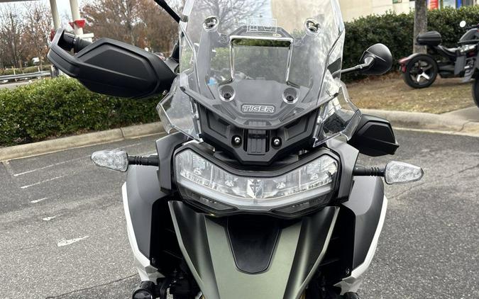 2025 Triumph Tiger 1200 Rally Pro Matt Khaki Green