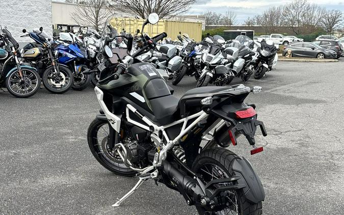 2025 Triumph Tiger 1200 Rally Pro Matt Khaki Green