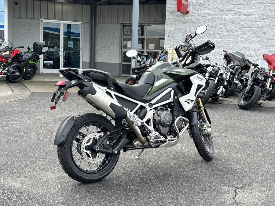 2025 Triumph Tiger 1200 Rally Pro Matt Khaki Green