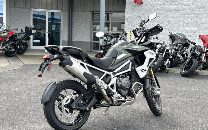 2025 Triumph Tiger 1200 Rally Pro Matt Khaki Green