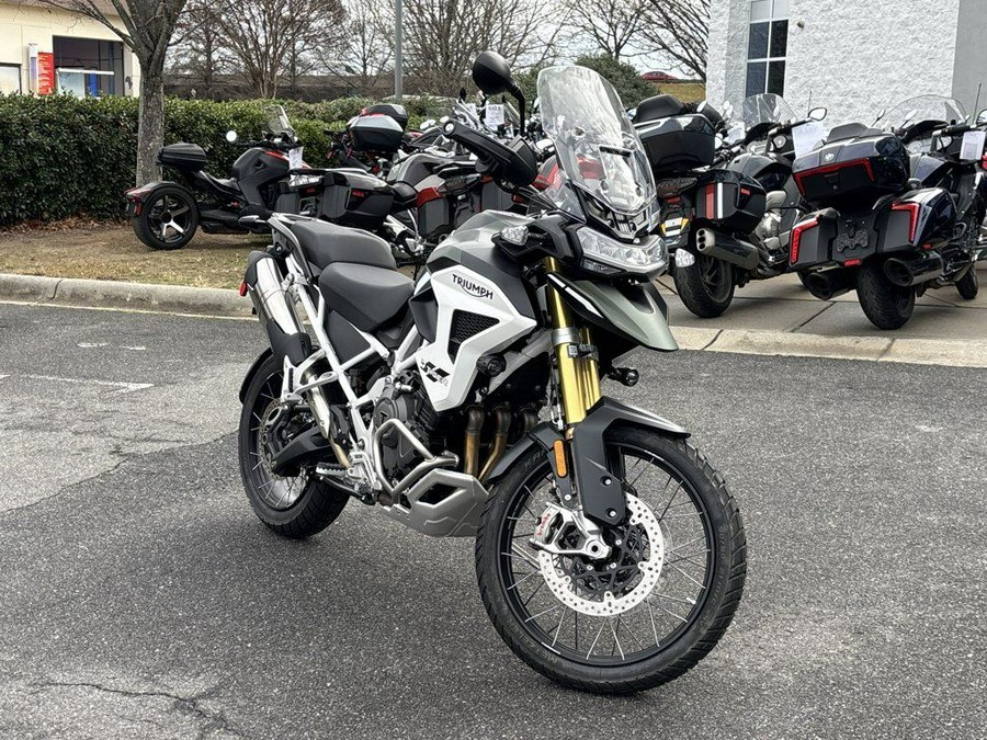 2025 Triumph Tiger 1200 Rally Pro Matt Khaki Green