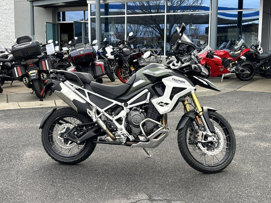 2025 Triumph Tiger 1200 Rally Pro Matt Khaki Green