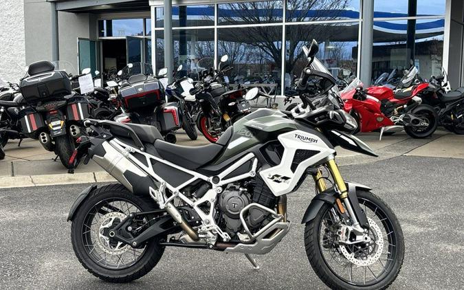 2025 Triumph Tiger 1200 Rally Pro Matt Khaki Green