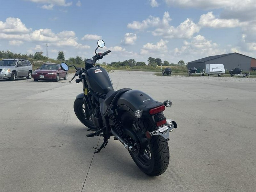 2025 Honda® REBEL 500 ABS Black