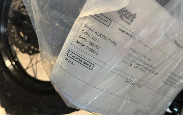 2026 Kawasaki KLX®230 DF ABS