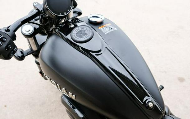 New 2024 INDIAN MOTORCYCLE CHIEF BOBBER DARK HORSE BLACK SMOKE