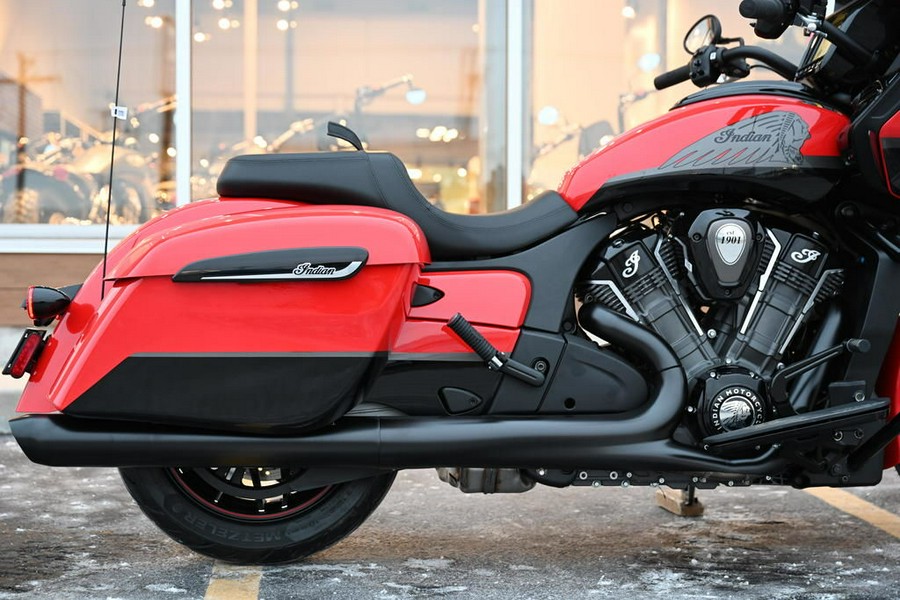 2023 Indian Motorcycle® Challenger® Dark Horse® Indy Red / Black Metallic