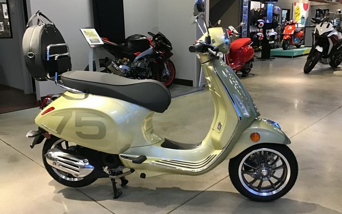 2021 Vespa Primavera 50 75th