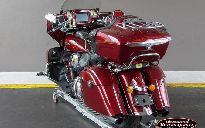 2017 Indian Roadmaster Burgundy Metallic