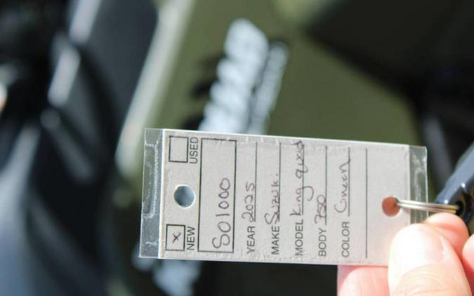 2025 Suzuki KingQuad 750AXi Power Steering