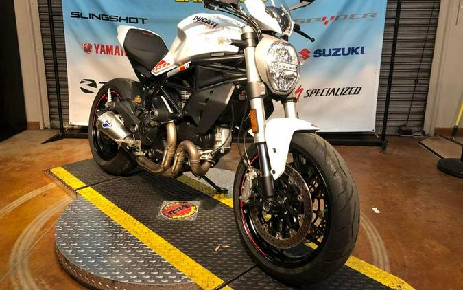2019 Ducati Monster 797+ Star White Silk