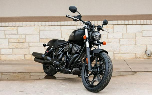 New 2024 INDIAN MOTORCYCLE CHIEF DARK HORSE BLACK SMOKE