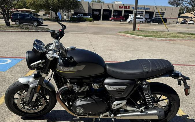 2022 Triumph Speed Twin Matt Storm Grey