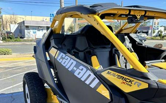 2024 Can-Am® Maverick R X RS with Smart-Shox Carbon Black & Neo Yellow