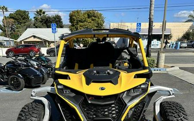 2024 Can-Am® Maverick R X RS with Smart-Shox Carbon Black & Neo Yellow