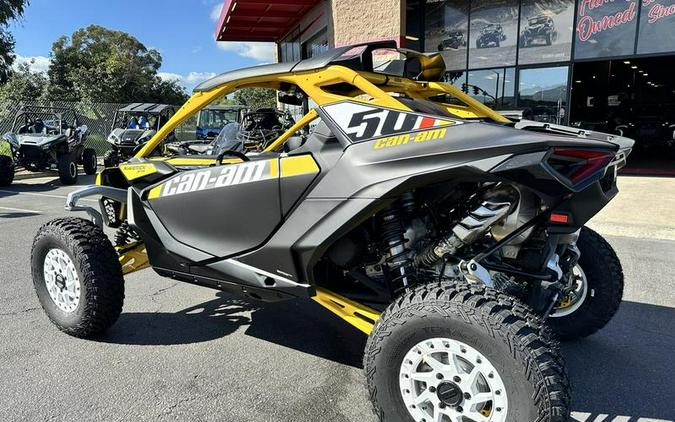 2024 Can-Am® Maverick R X RS with Smart-Shox Carbon Black & Neo Yellow