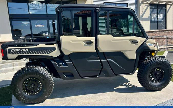 2024 Can-Am® Defender MAX Limited HD10 Desert Tan & Timeless Black