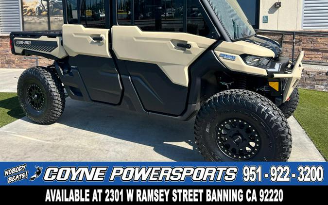 2024 Can-Am® Defender MAX Limited HD10 Desert Tan & Timeless Black