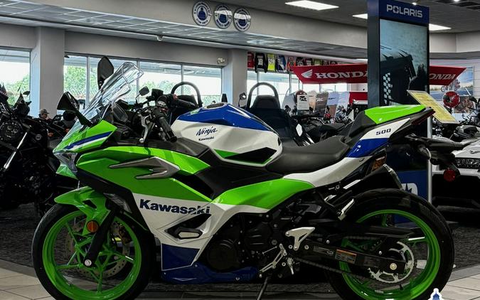 2024 Kawasaki Ninja® 500 SE 40th Anniversary Edition ABS
